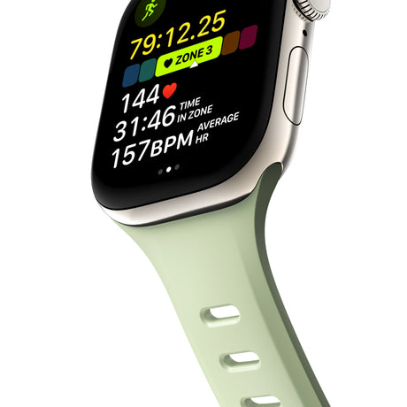 Nomad Apple Watch 38/40/41/42mm Armband Tempo Band Seagrass
