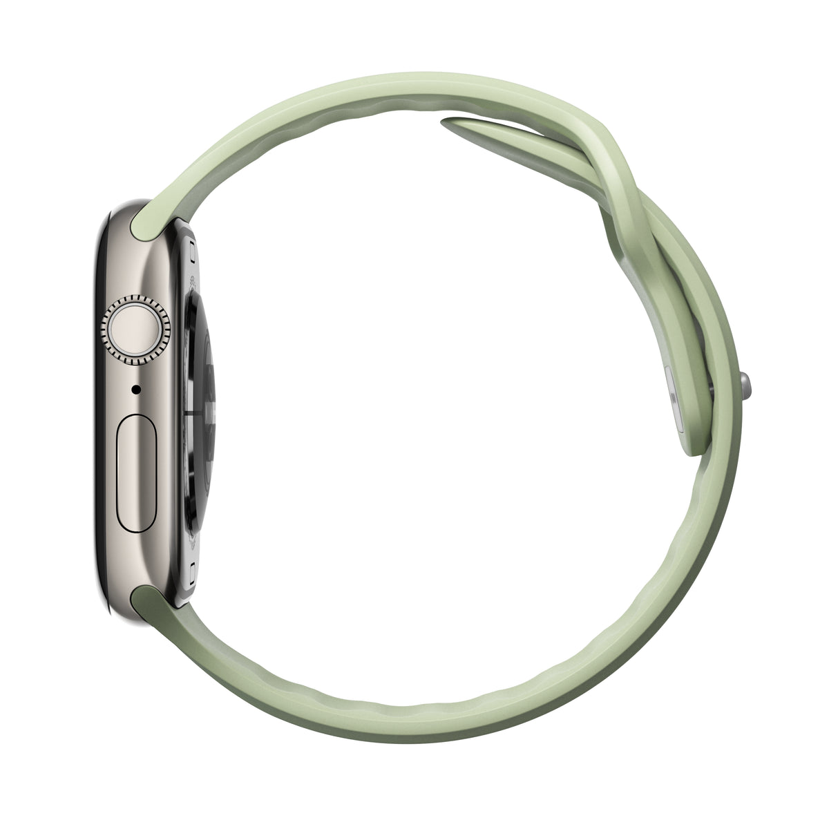 Nomad Apple Watch 44/45/46mm Armband Tempo Band Seagrass