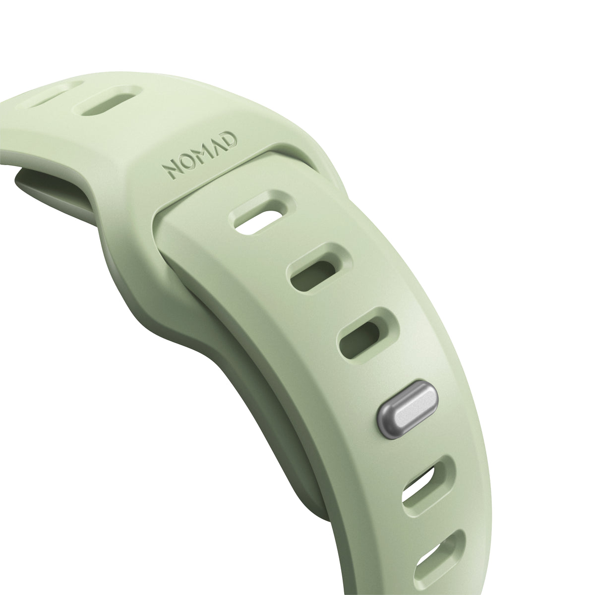 Nomad Apple Watch 44/45/46mm Armband Tempo Band Seagrass