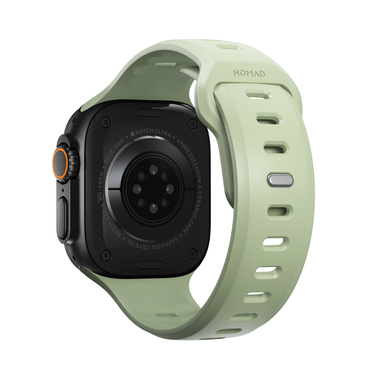 Nomad Apple Watch Ultra 49mm Armband Tempo Band Seagrass