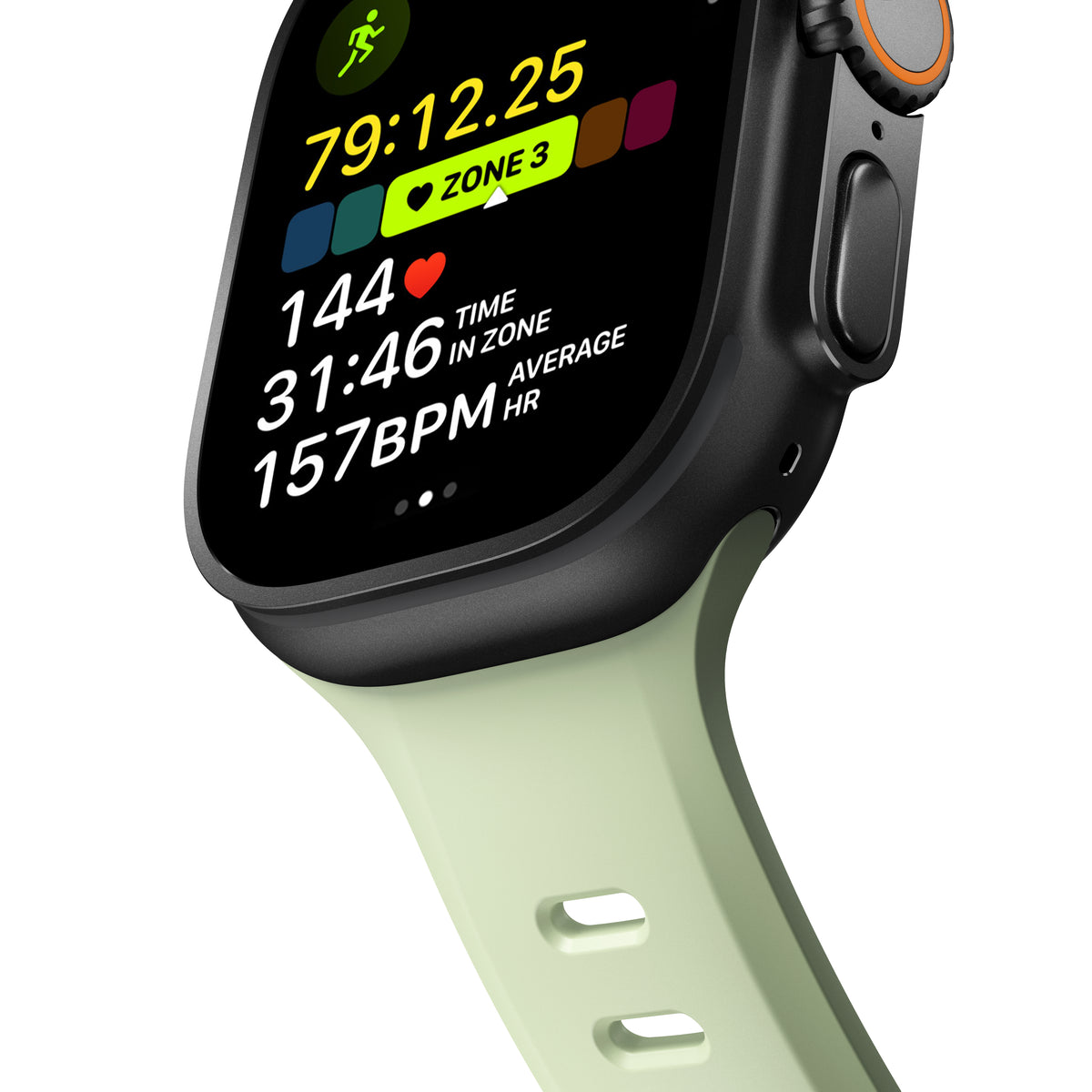 Nomad Apple Watch Ultra 49mm Armband Tempo Band Seagrass