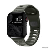 Nomad Apple Watch 44/45/46mm/Apple Watch Ultra Armband Sport Band Ash Green