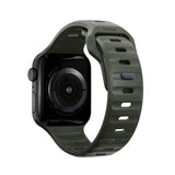 Nomad Apple Watch 38/40/41/42mm Armband Sport Band Ash Green