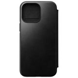 Nomad iPhone 14 Pro Max Fodral Modern Leather Folio Horween Svart