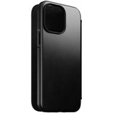 Nomad iPhone 14 Pro Max Fodral Modern Leather Folio Horween Svart