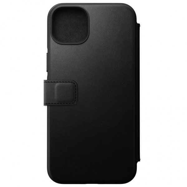Nomad iPhone 14 Plus Fodral Modern Leather Folio Svart