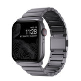 Nomad Apple Watch 44/45/46mm/Apple Watch Ultra Armband Aluminum Band Space Gray