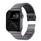 Nomad Apple Watch 44/45/46mm/Apple Watch Ultra Armband Aluminum Band Space Gray
