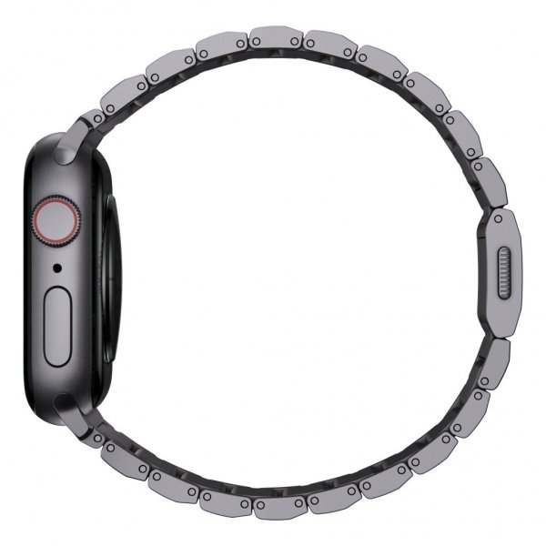 Nomad Apple Watch 44/45/46mm/Apple Watch Ultra Armband Aluminum Band Space Gray