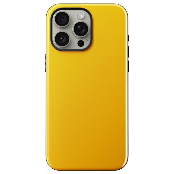 Nomad iPhone 15 Pro Max Skal Sport Case Racing Yellow