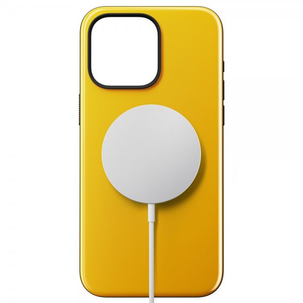Nomad iPhone 15 Pro Max Skal Sport Case Racing Yellow