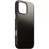 Nomad iPhone 16 Pro Max Skal Modern Leather Case Horween Green Chrome