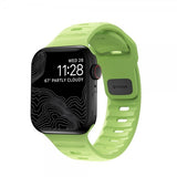 Nomad Apple Watch 38/40/41/42mm Armband Sport Band Glow 2.0