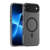 iPhone Air Skal Kamerasarg MagSafe Transparent Svart