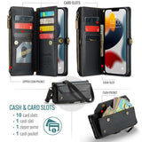 CaseMe iPhone 13 Pro Max Fodral C36 Series Svart