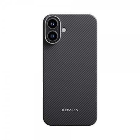 Pitaka iPhone 16 Plus Skal MagEZ Case 5 Black/Grey Twill