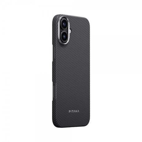 Pitaka iPhone 16 Plus Skal MagEZ Case 5 Black/Grey Twill