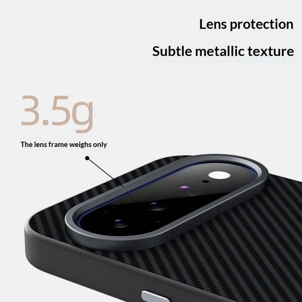 ABEEL Google Pixel 11 Skal Kolfibertextur MagSafe Svart