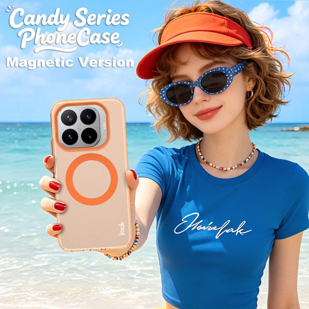Imak Xiaomi 17T Skal Candy Color MagSafe Orange