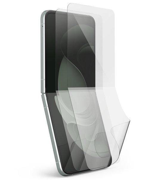 Ringke Samsung Galaxy Z Flip 5 Skärmskydd Dual Easy Film 2-pack