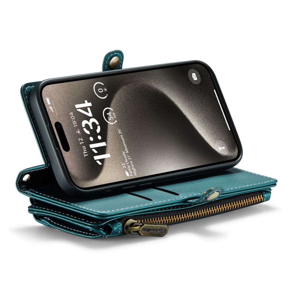CaseMe iPhone 15 Pro Fodral C36 Series Grön