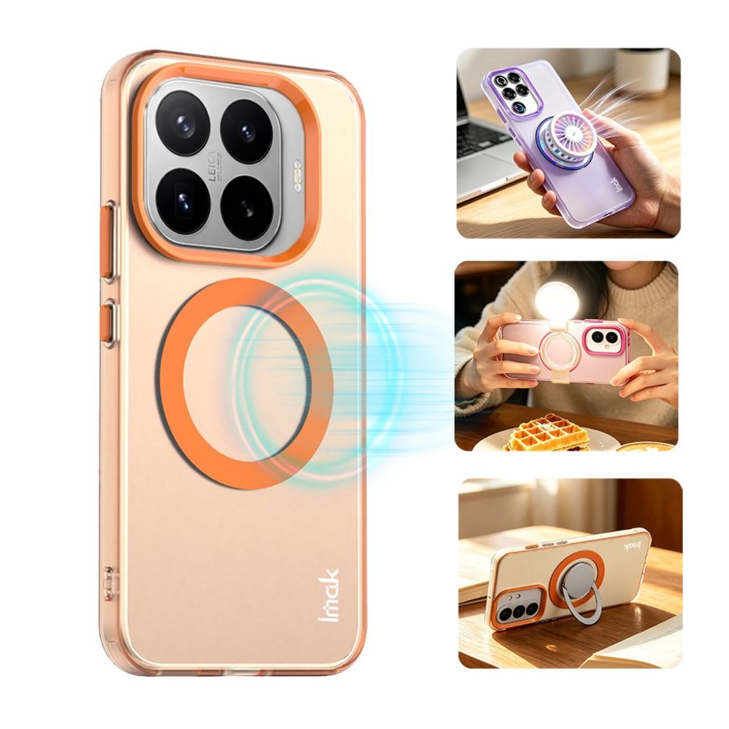 Imak Xiaomi 17T Pro Skal Candy Color MagSafe Orange