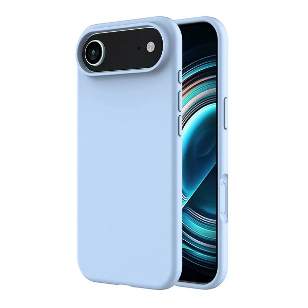 Rvelon iPhone Air Skal Silikon MagSafe Ljusblå