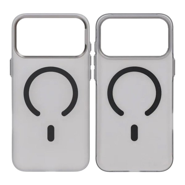 iPhone 17 Pro Max Skal Kamerasarg MagSafe Transparent Svart