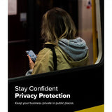 Ringke iPhone 16 Pro Skärmskydd Easy Slide Privacy 2-pack