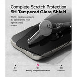 Ringke iPhone 16 Pro Skärmskydd Easy Slide Privacy 2-pack