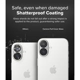 Ringke iPhone 16/iPhone 16 Plus Kameraskydd Camera Protector Glass 2-pack