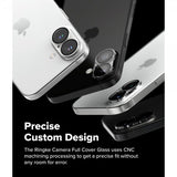 Ringke iPhone 16/iPhone 16 Plus Kameraskydd Camera Protector Glass 2-pack