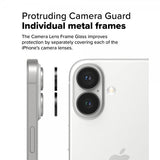 Ringke iPhone 16/iPhone 16 Plus Kameraskydd Camera Lens Frame 2-pack
