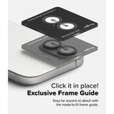 Ringke iPhone 16/iPhone 16 Plus Kameraskydd Camera Lens Frame 2-pack
