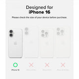 Ringke iPhone 16 Skal Silicone Magnetic Svart