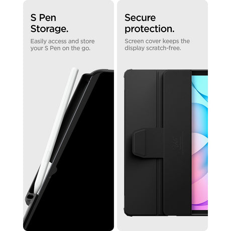 Spigen Samsung Galaxy Tab S12 Plus Fodral Ultra Hybrid Svart