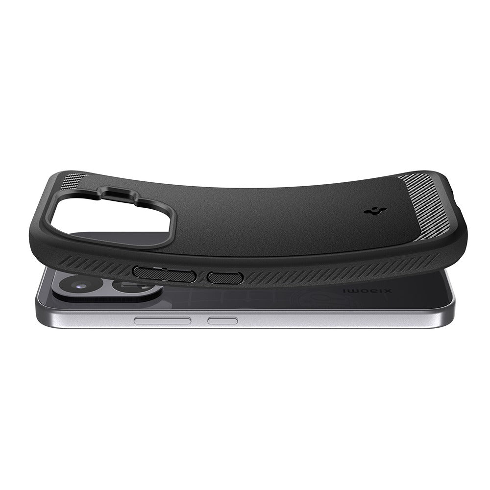 Spigen Xiaomi 17T Pro Skal Rugged Armor Matte Black
