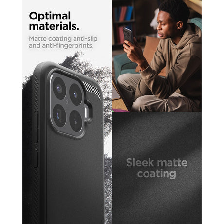 Spigen Xiaomi 17T Skal Rugged Armor Matte Black