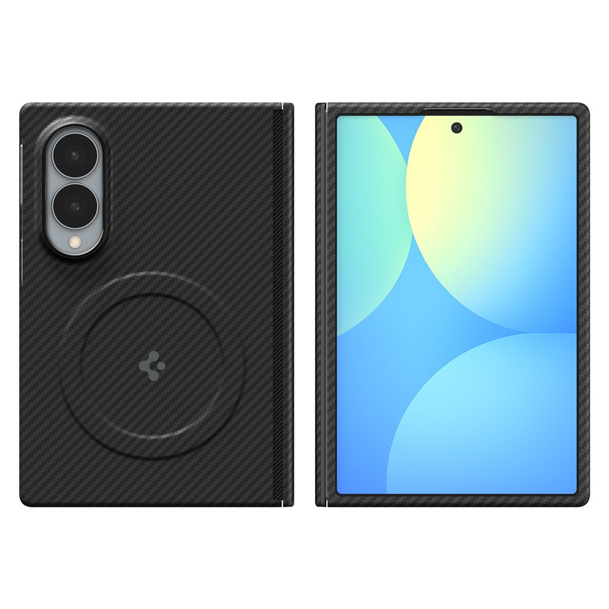 Spigen Samsung Galaxy Z Fold 8 Skal Air Skin Aramid MagFit Svart