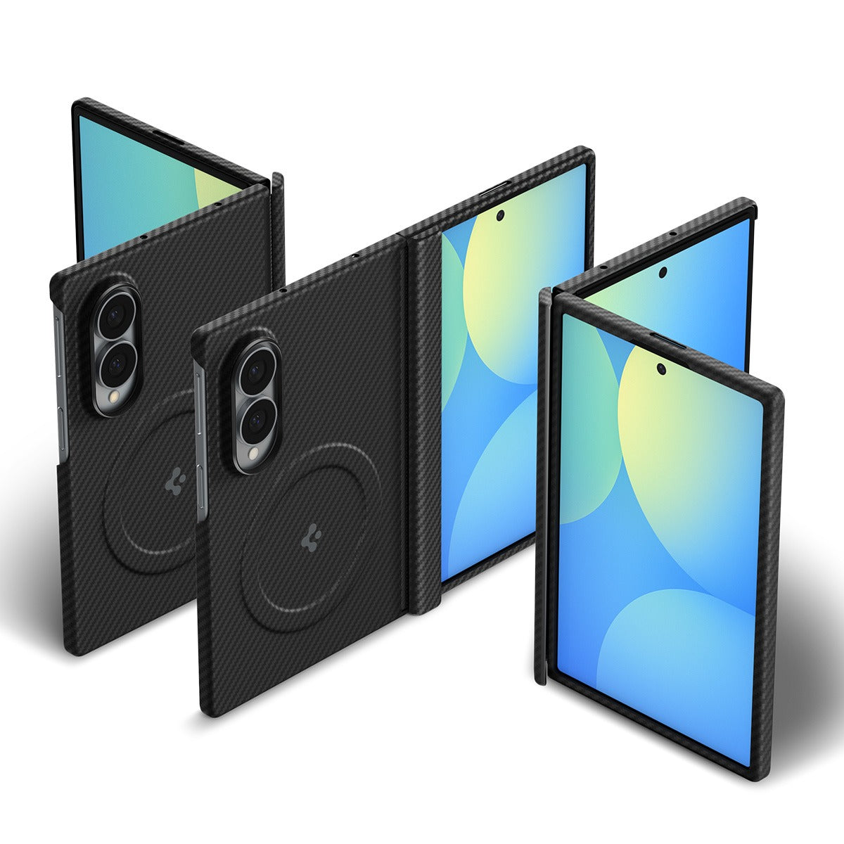 Spigen Samsung Galaxy Z Fold 8 Skal Air Skin Aramid MagFit Svart