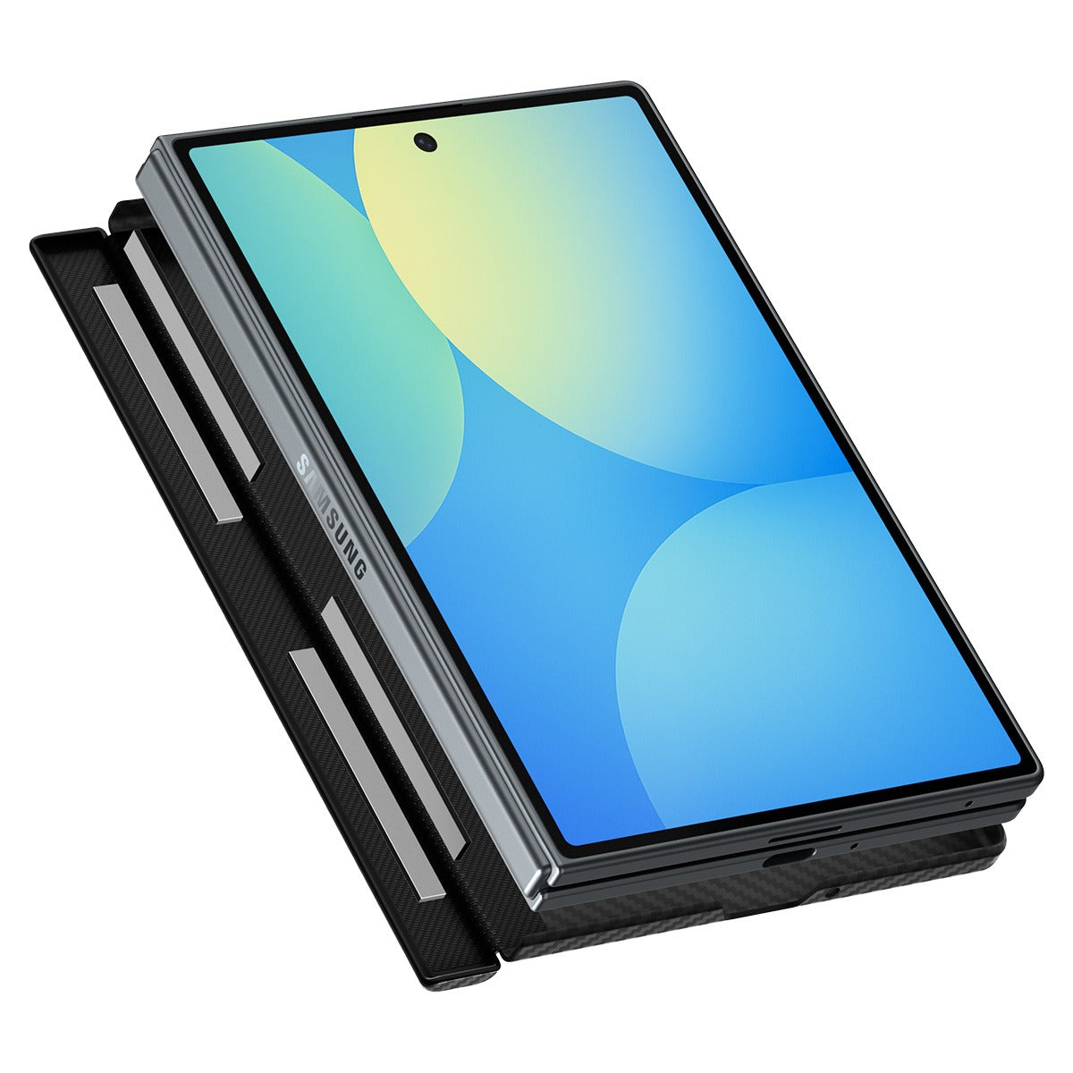 Spigen Samsung Galaxy Z Fold 8 Skal Air Skin Aramid MagFit Svart