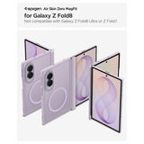 Spigen Samsung Galaxy Z Fold 8 Skal Air Skin Zero MagFit Frost Lavender