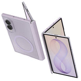 Spigen Samsung Galaxy Z Fold 8 Skal Air Skin Zero MagFit Frost Lavender