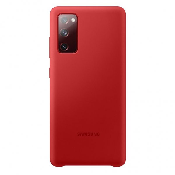 Samsung Original Samsung Galaxy S20 FE Skal Silicone Cover Röd
