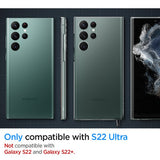 Spigen Samsung Galaxy S22 Ultra Skal AirSkin Crystal Clear