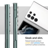 Spigen Samsung Galaxy S22 Ultra Skal AirSkin Crystal Clear