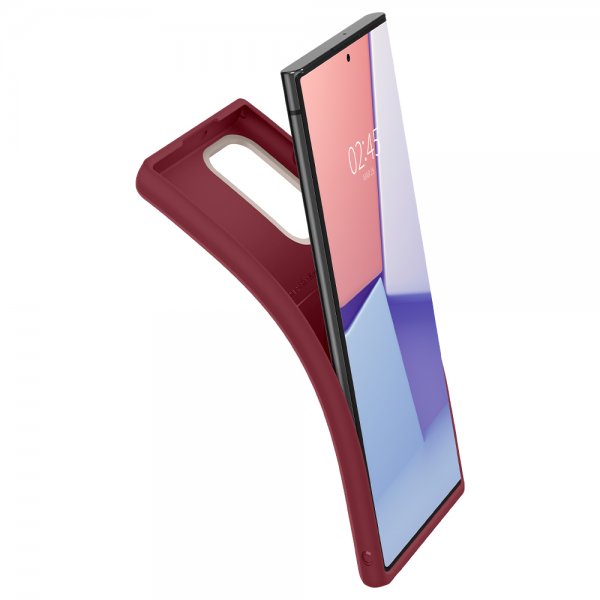 Cyrill Samsung Galaxy S22 Ultra Skal Color Brick Sangria