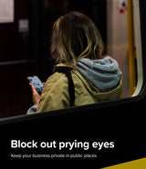 Ringke iPhone 15 Pro Skärmskydd Privacy Tempered Glass Installation Jig