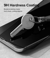 Ringke iPhone 15 Pro Skärmskydd Privacy Tempered Glass Installation Jig
