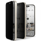 Ringke iPhone 15 Plus Skärmskydd Privacy Tempered Glass Installation Jig